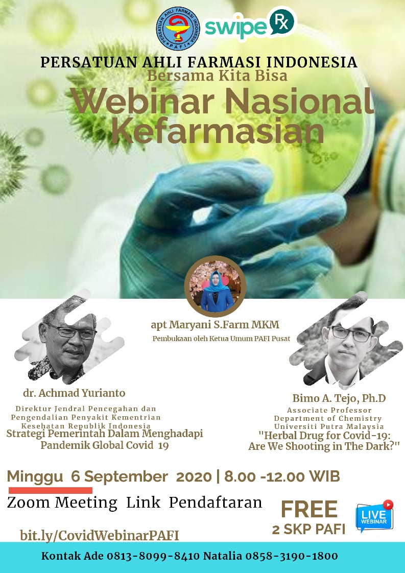 WEBINAR Nasional Kefarmasian PAFI dan SwipeRX